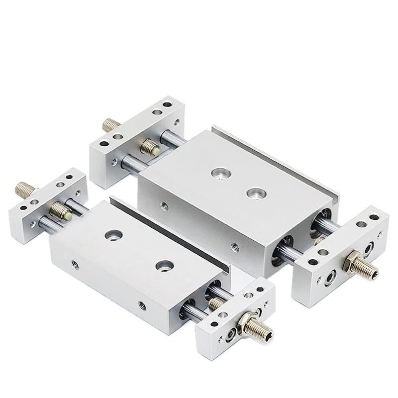 Petit vérin pneumatique anti-rotation STMB10 pour stopper les vibrations - 4