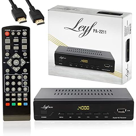 DÉCODEUR TNT LEYF PA-2211 Cover