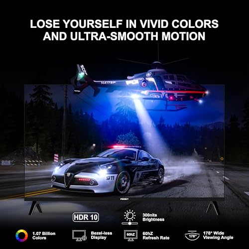 Image of Foxsky 190 cm (75 inch) Frameless Series 4K UHD WebOS FS75GATV (Balck)