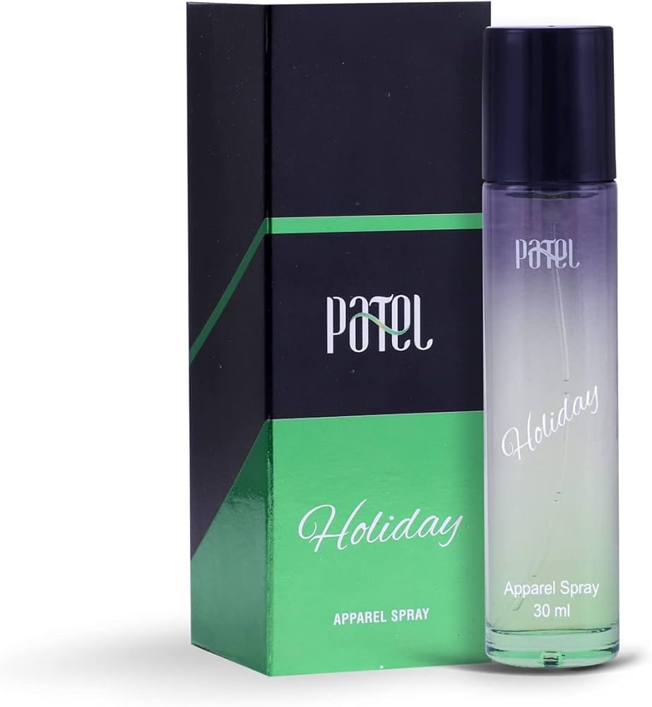 Patel Holiday Eau De Parfum Men, 30ml | Long Lasting Perfume for Men | Premium Luxury Fragrance Scent | Aromatic Blend of Amber and oriental| Suitable for Every Occasion-image-0