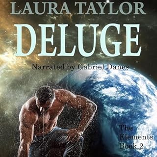 Deluge Audiolibro Por Laura Taylor arte de portada