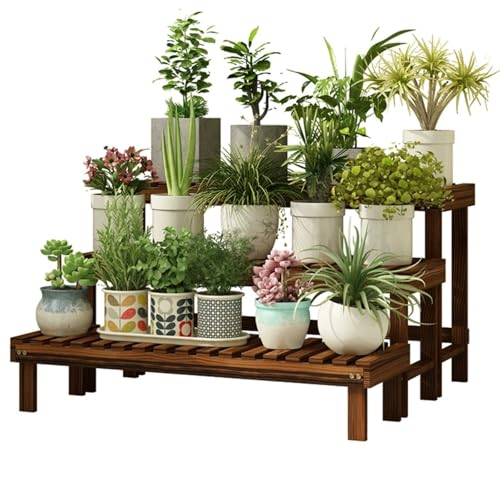 Étagère à fleurs pour habiller le salon ou créer un jardin suspendu sur le balcon