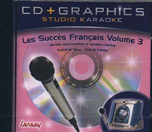 CD Karaoke LANSay Les Succes Francais Vol.03