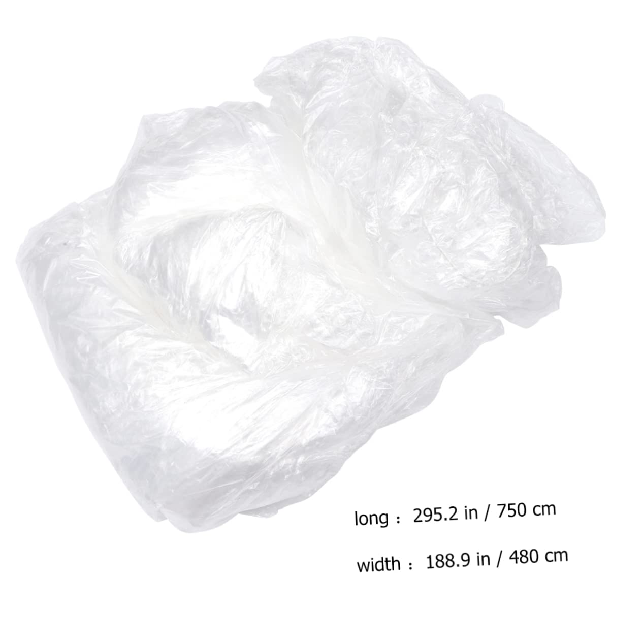 MUCKLILY Disposible Car Cover Thickened Windproof Sunscreen Rainproof Dustproof Soft on Car Quick Install Remove Size Ll — view 9