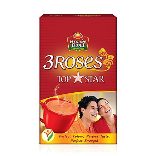 Image of Brooke Bond 3 Roses Topstar, 500 Grams, Pack Of 1 - Assam, Loose Leaf