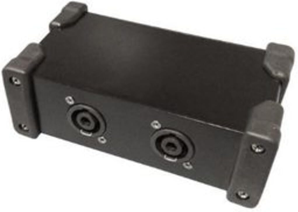NL4-SPLIT Speakon Splitter Box - One NL4MP Input to Two NL4MP Outputs