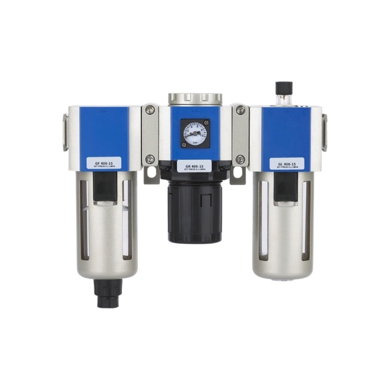 Filtre régulateur GFR300-08 1/4 pour traitement de la source d'air comprimé