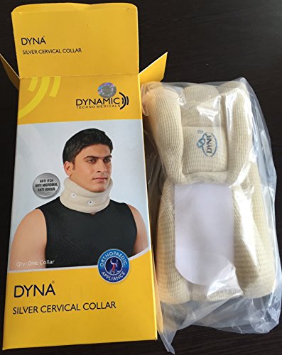 Dyna Silver Soft Cervical Collar-Odour-free & Itch-free Neck Support (Medium(For circumference of 34-38 cm)) (B00I4179FQ) Amazon Price History, Amazon Price Tracker
