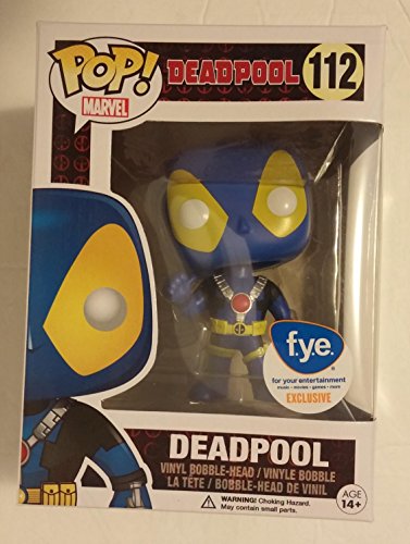 En Oferta Funko Marvel X-Men Deadpool Pop Vinyl Figure Blue And Yellow