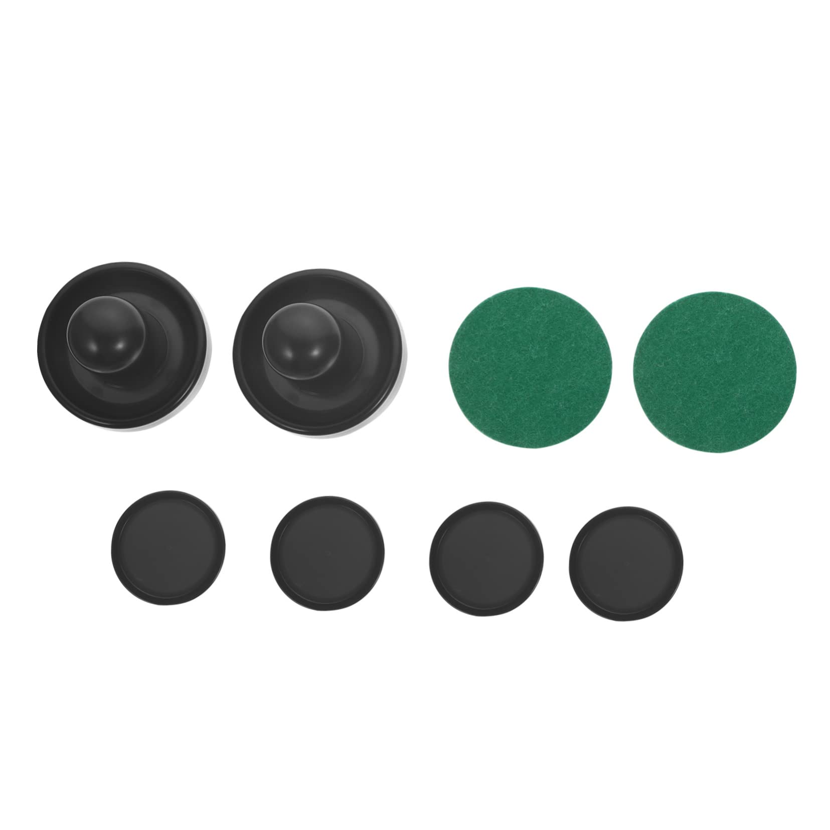 CORHAD Replacement Hockey Parts Kit Air Hockey Pucks Pushers for Home Mini Table Game Fun Family Entertainment