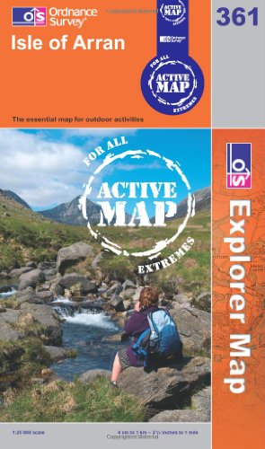OS Explorer map 361 : Isle of Arran