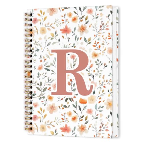 Carnet personnalisé lettre R pour organiser votre bureau au quotidien