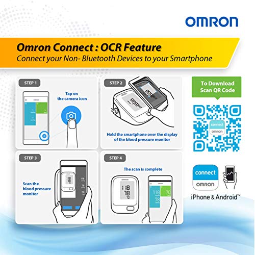 Image of Omron HEM 7130L Fully Automatic Digital Blood Pressure Monitor With Large Cuff, Intellisense Technology & Cuff Wrapping Guide For Most Accurate Measurement
