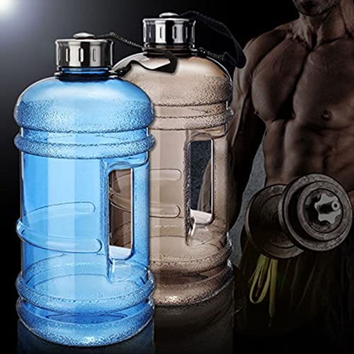 Botella de agua grande de 2200 ml para entrenamientos de fitness y rutinas diarias 5