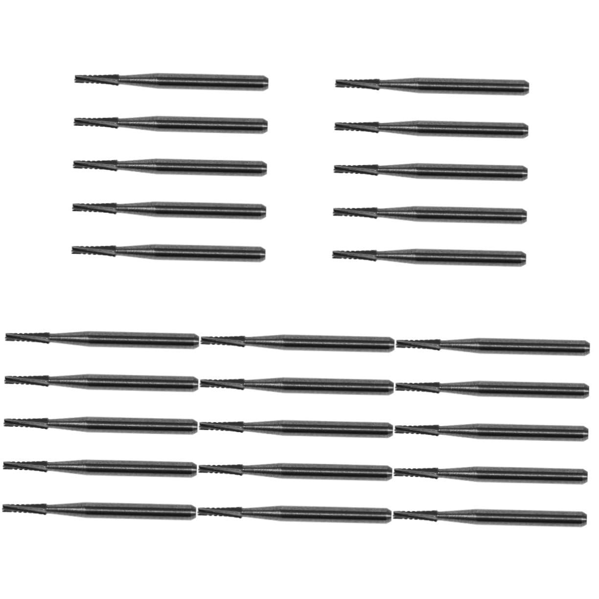 25piezas Brocas para Reparación De Parabrisas Herramienta Profesional De Perforación Carburo De Tungsteno Kit De Reparación De Daños Parabrisas para Chips y Grietas