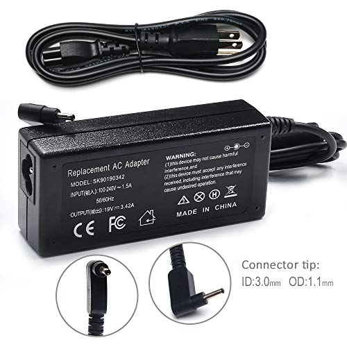 65W AC Laptop Adapter Power Cord Supply for Acer Chromebook 15 R13 R11