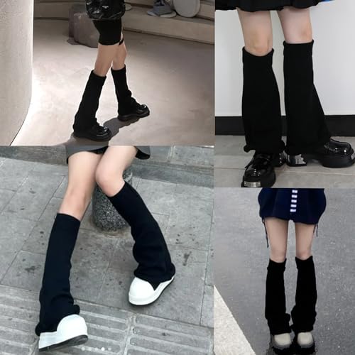 Image of Leg Warmers Harajuku with Lace Button Knit Harajuku Japanese Style Kawaii Lolita Gothic Flared and Loose Fit