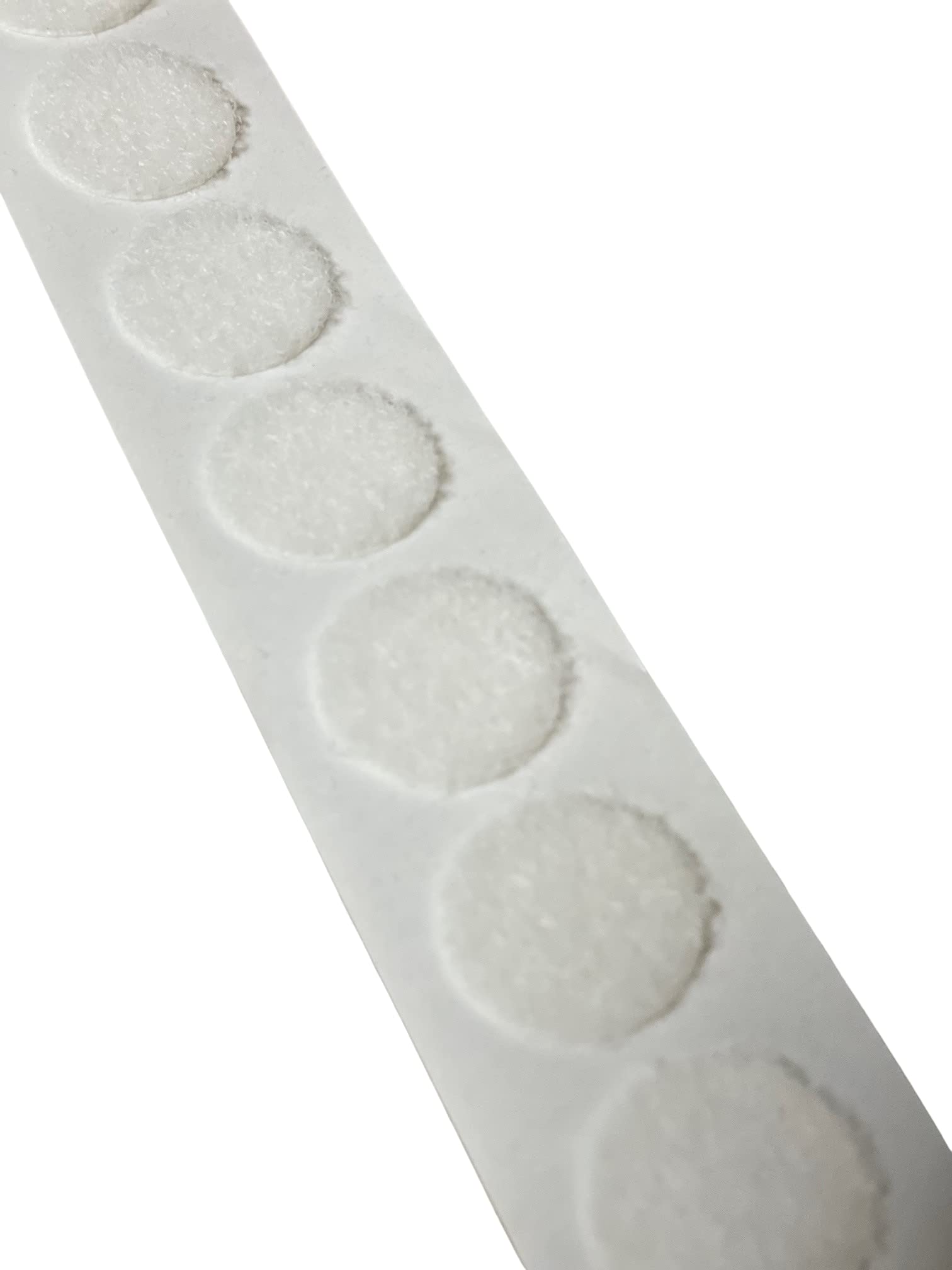 VELCRO® Marca White Stick On Coins Choice de gancho y bucle de 22 mm, almohadillas adhesivas de doble cara, monedas adhesivas, puntos adhesivos fuertes (1000 monedas (rollo completo))