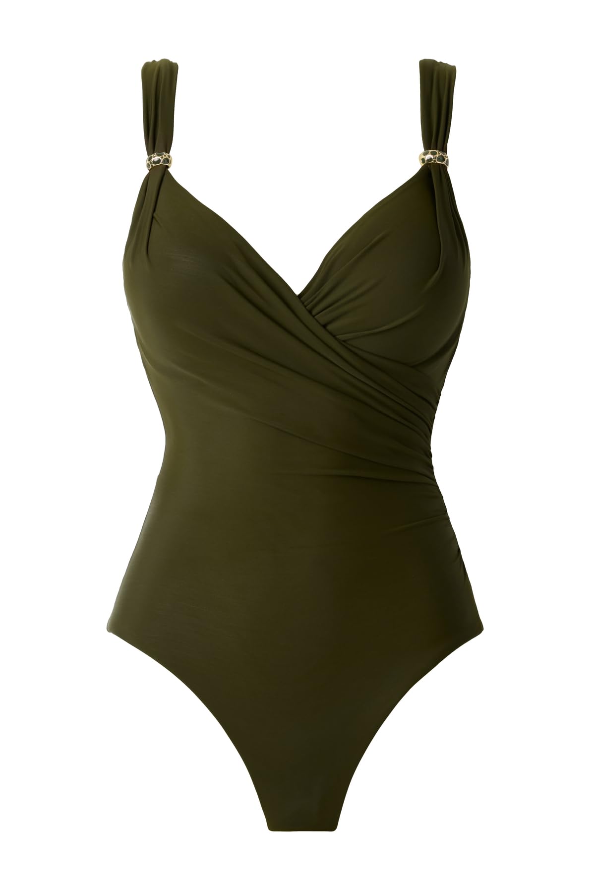 Miraclesuit Womens Swimwear Razzle Dazzle Siren Tummy Control Underwire Bra One Piece Swimsuit