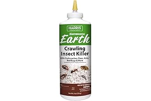 Harris Bed Bug Diatomaceous Earth: Eliminate Crawling Pests Effectively