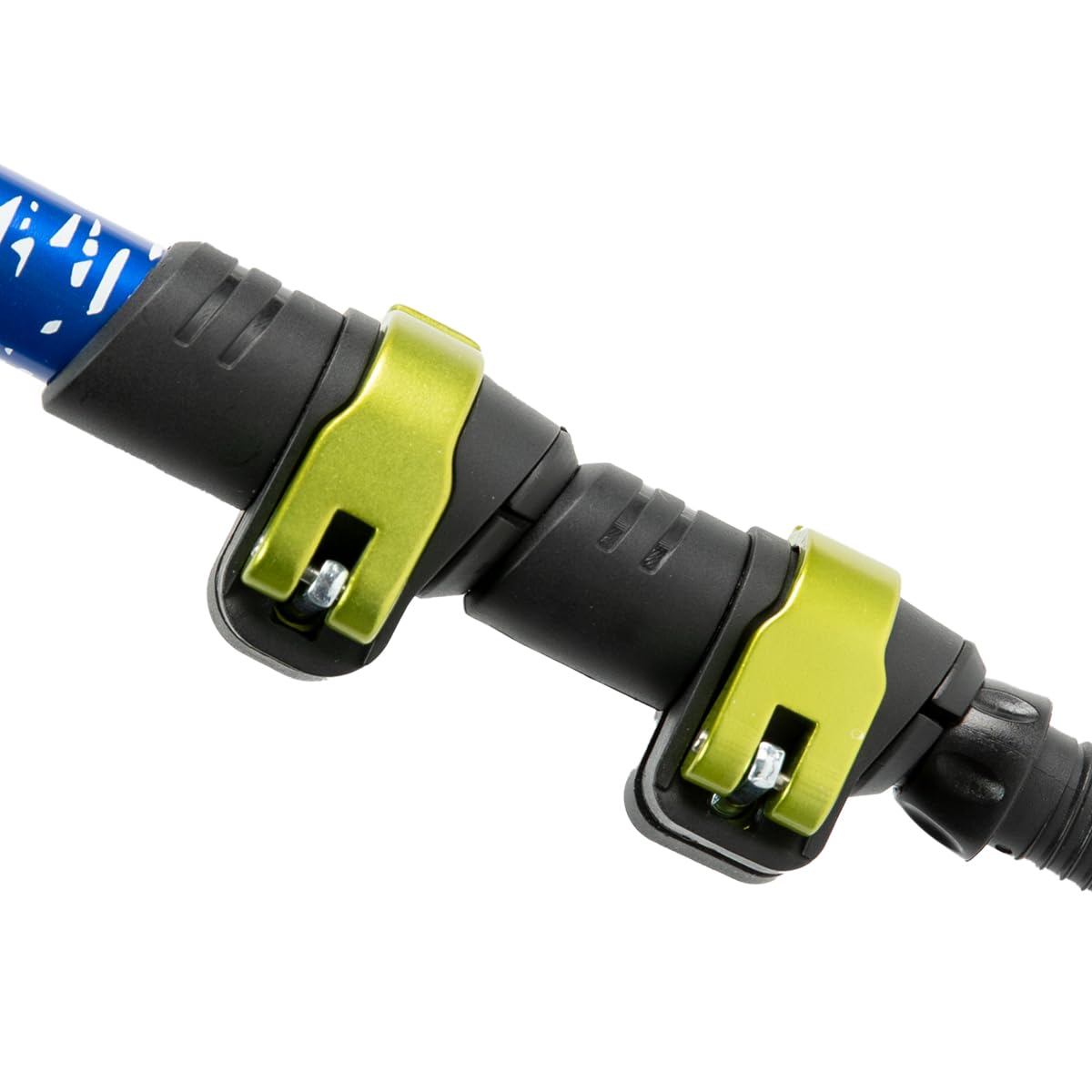 Izas Val Bastón de Trekking Telescópico con Flicklock Doble. Ajustable y Resistente para Senderismo. Empuñadura Ergonómica y Dragonera Acolchada. Aleación de Aluminio Ligero. Incluye Accesorios