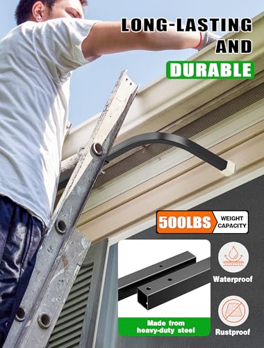 Stabilisateur d'échelle haute résistance avec entretoise de toit robuste - 5