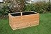 Produktbild Gartenwelt Riegelsberger Elegantes Hochbeet Kräuterbeet Pflanzbeet Lärche Gemüsebeet 160x80cm Höhe 71 cm aus Lärchenholz 27mm geriffelt