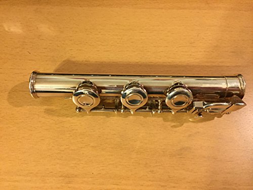 Yamaha Yfl-461 Series Intermediate Flute Yfl461H B Foot, Offset G (Gold Lip Plate) #TOP4
