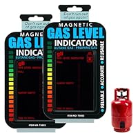 Ptwola 2 Stück Butan Gasflaschen Füllstandsanzeige Gasstand Gas-Anzeiger Gasflasche FüLlstandsanzeige Gas Grill Flasche Gasanzeiger für Camping Haushalt Propan-Gas Propangasflaschen Butangasflaschen