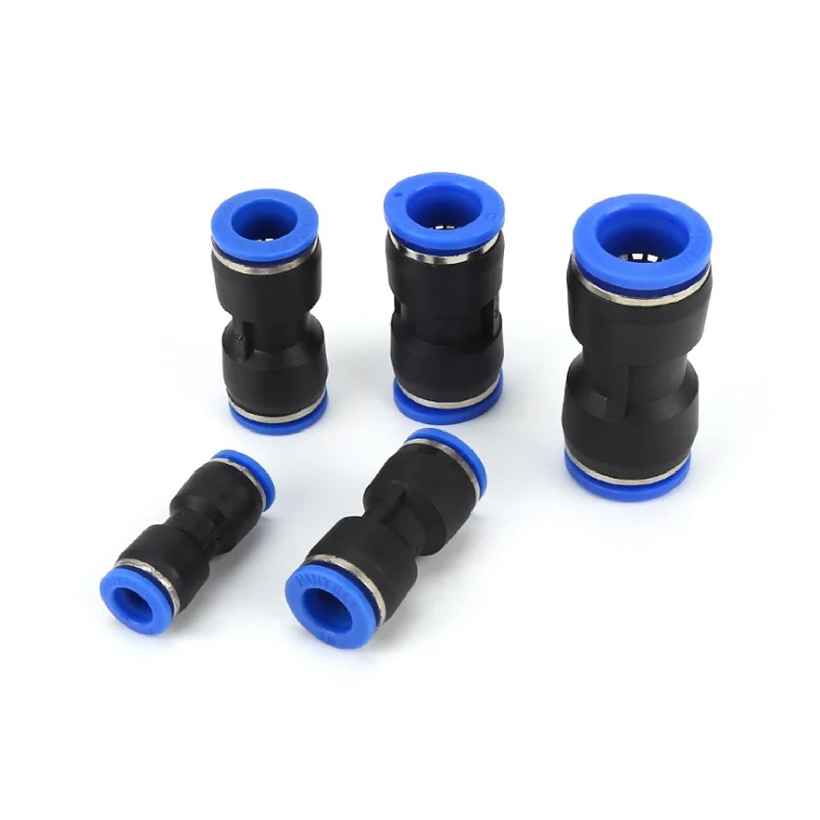 Pneumatic Fittings Plastic Connector PU 4mm 6mm 8mm 10mm Air Water Hocse Tube 1Pcs(PU8 OD 8MM)