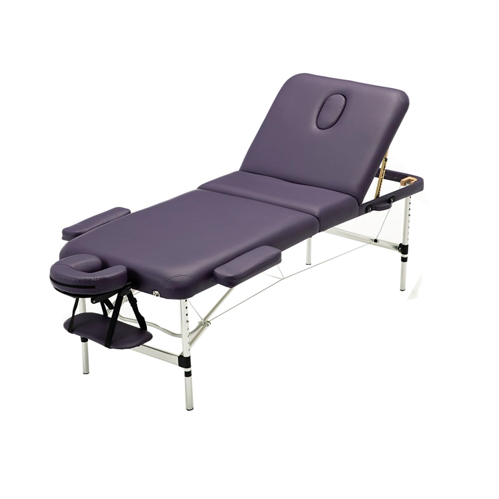 Lettino da massaggio, lettino cosmetico pieghevole, regolabile da 48 cm a 78 cm, adatto for saloni di bellezza Spa Capacità di carico statico di 250 kg(Color4)