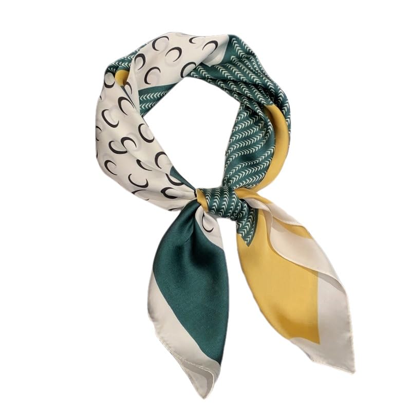 Square Headscarf Neck Silk Scarf for Women Perfect Fashion Gift