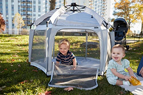 Safety 1st InstaPop Dome Play Yard, Wave Runner - image 4