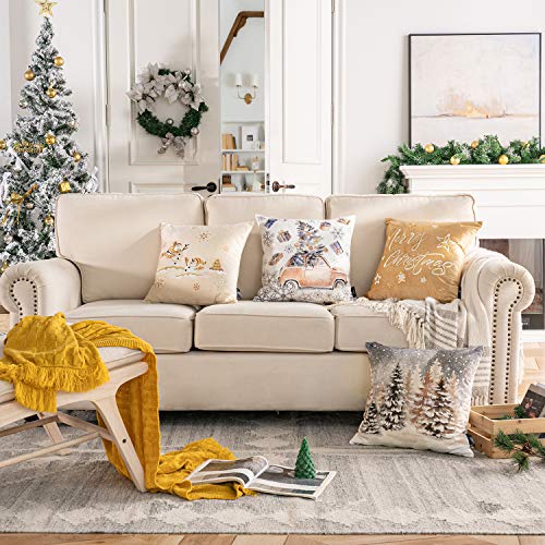 Phantoscope-Set-of-4-Merry-Christmas-Decorative-Print-and-Embroidery-Velvet-Throw-Pillow-Covers-Snowman-Star-Snowflake-Tree-Cushion-Cover-Beige-18-x-18-inches-45-x-45-cm Phantoscope Set of 4 Merry Christmas Decorative Print and Embroidery Velvet Throw Pillow Covers Snowman Star Snowflake Tree Cushion Cover Beige 18 x 18 inches 45 x 45 cm