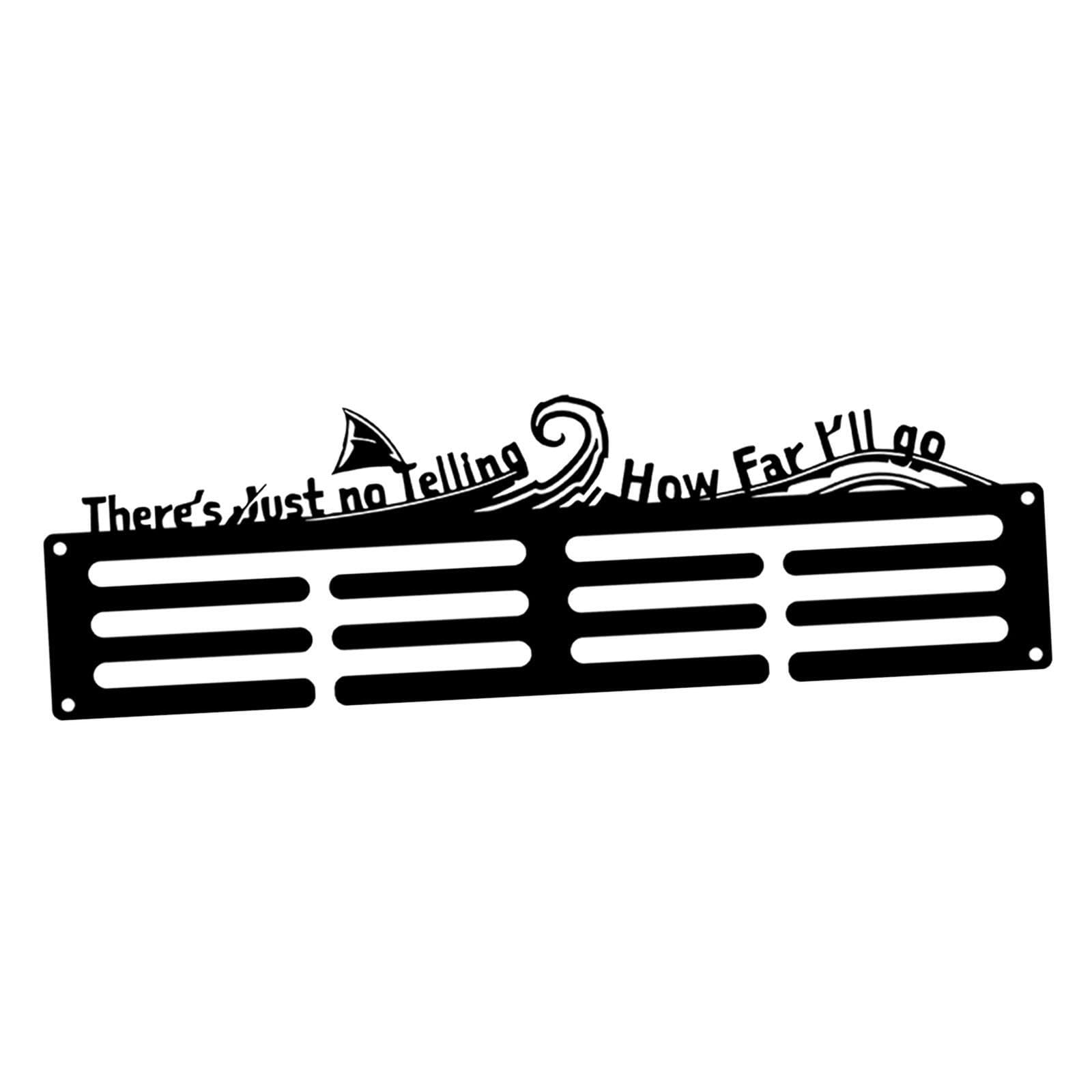 Twisaxc Medal Hanger Holder Display Wall Rack Frame Stylishly Emulate Sports Wall Decor While Displaying Beautiful Medals Metal Awards Rack For Walls Sports Medals Holder, Style B