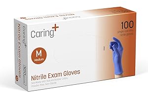 Caring Nitrile Exam Gloves: Your Disposable Safety Essential