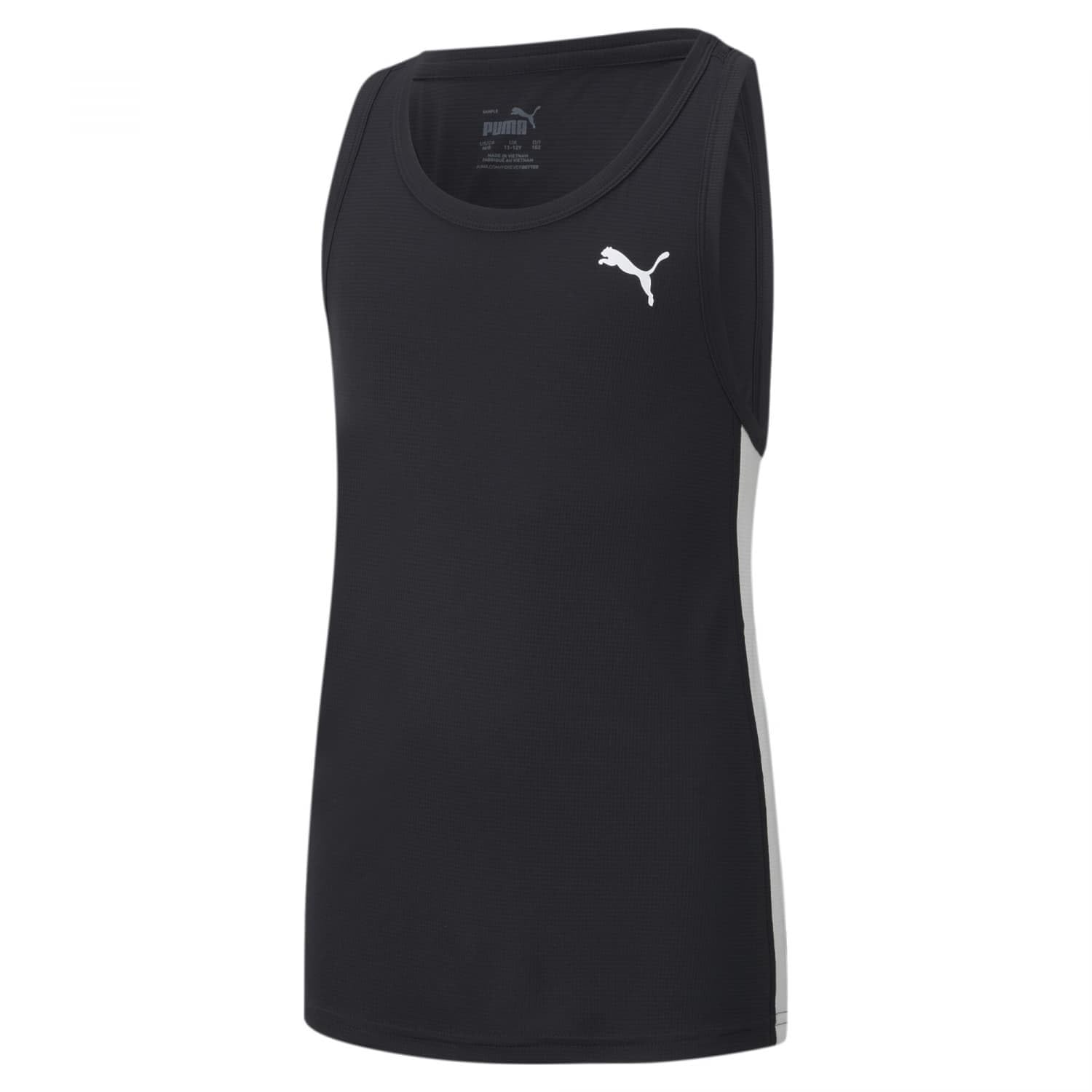 PUMA Cross The Line Singlet 20 Y Shirt Unisex niños (Pack de 1)