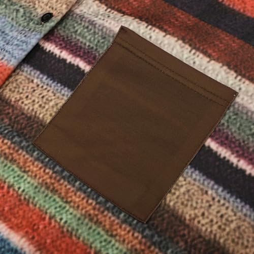 Womens Plaid Shacket Long Sleeve Button Down Hooded Shirts Casual Buffalo Plaid Hoodie Loose Fit Winter Coat Outwear4