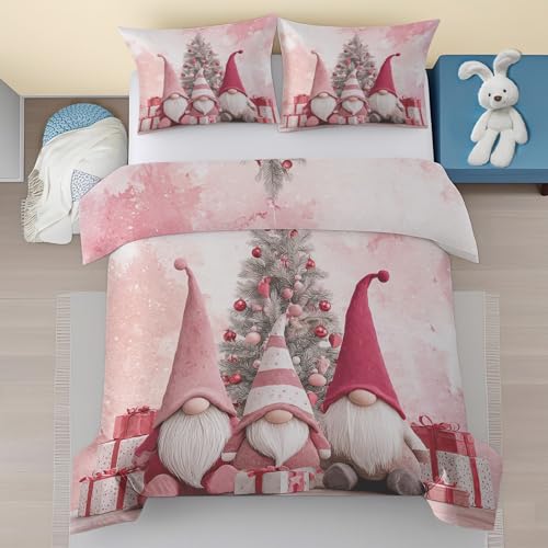 Generisch Wichtel Weihnachten Bettwäsche, Xmas Baum Muster...