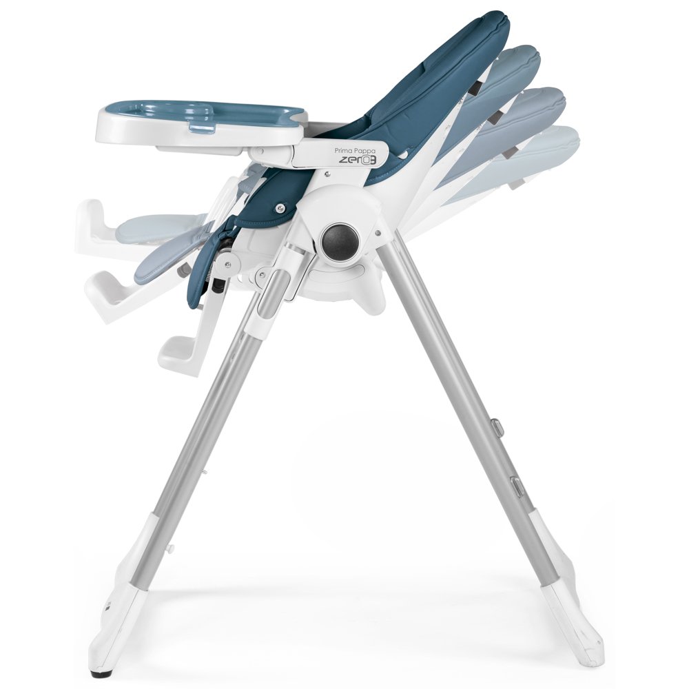 Peg Perego Seggiolone Prima Pappa Zero3, Petrolio