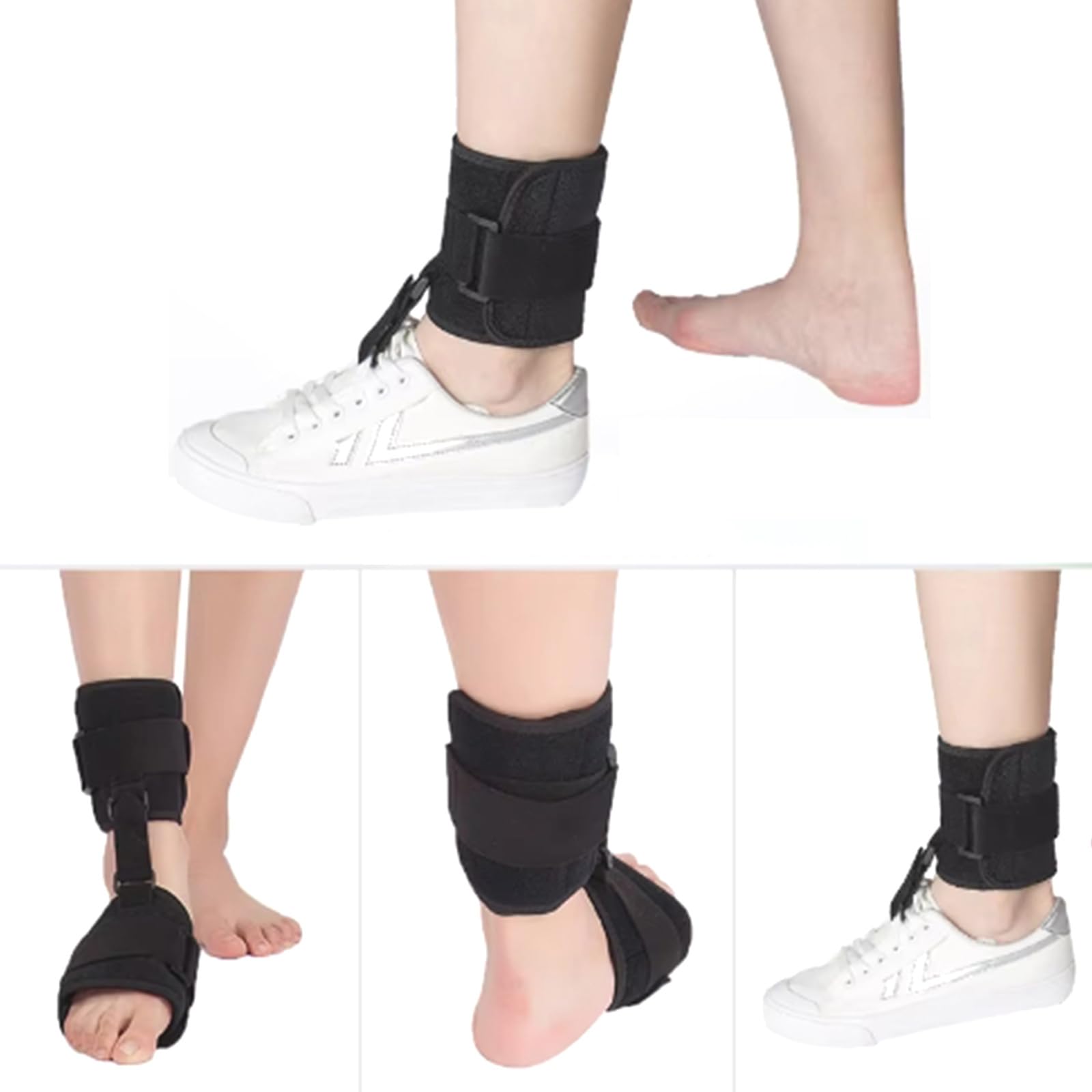 Soporte para pie caído,Soporte ortopédico para caída de pie Férula Nocturna Para Fascitis Plantar para Tendinitis De Aquiles, Caída Del Pie, Problemas En El Talón Del Tobillo