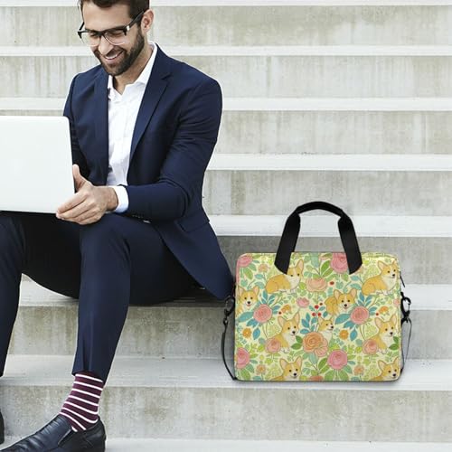 Bolso para portátil de viaje con diseño floral 15.6 pulg miniatura 3