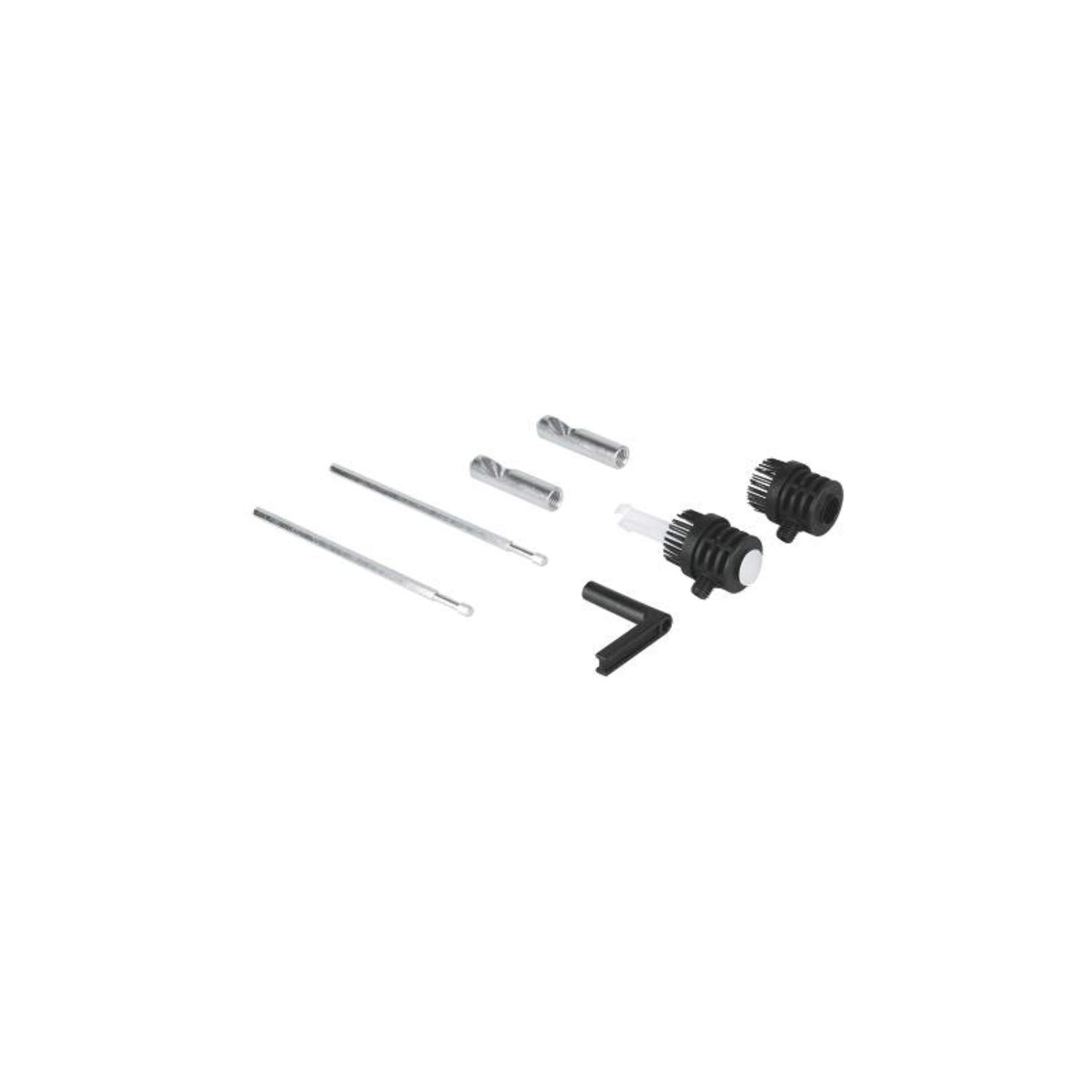 Kit de fixation pour WC suspendu compact Euro, 1 x 3 x 7 cm, chromé Référence 49024000