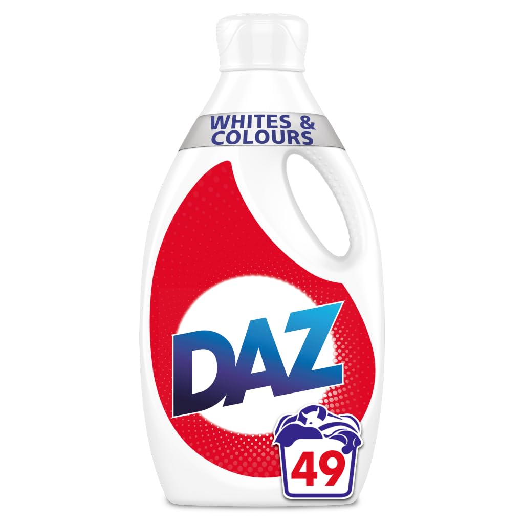 Daz Washing Liquid Whites & Colours 49 Washes, 1.715 Litre