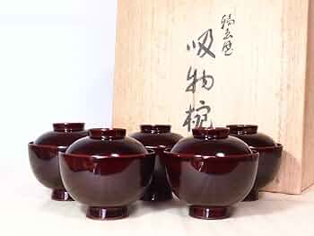 新品 輪島塗 汁椀 お椀 ５客セット 漆 漆器 伝統工芸 吸物椀 輪島漆器 51hiy2zXU6L._AC_UF350,