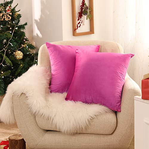Deconovo Fundas para Cojines de Almohada del Sofá Cubierta Suave Decorativa Protector...