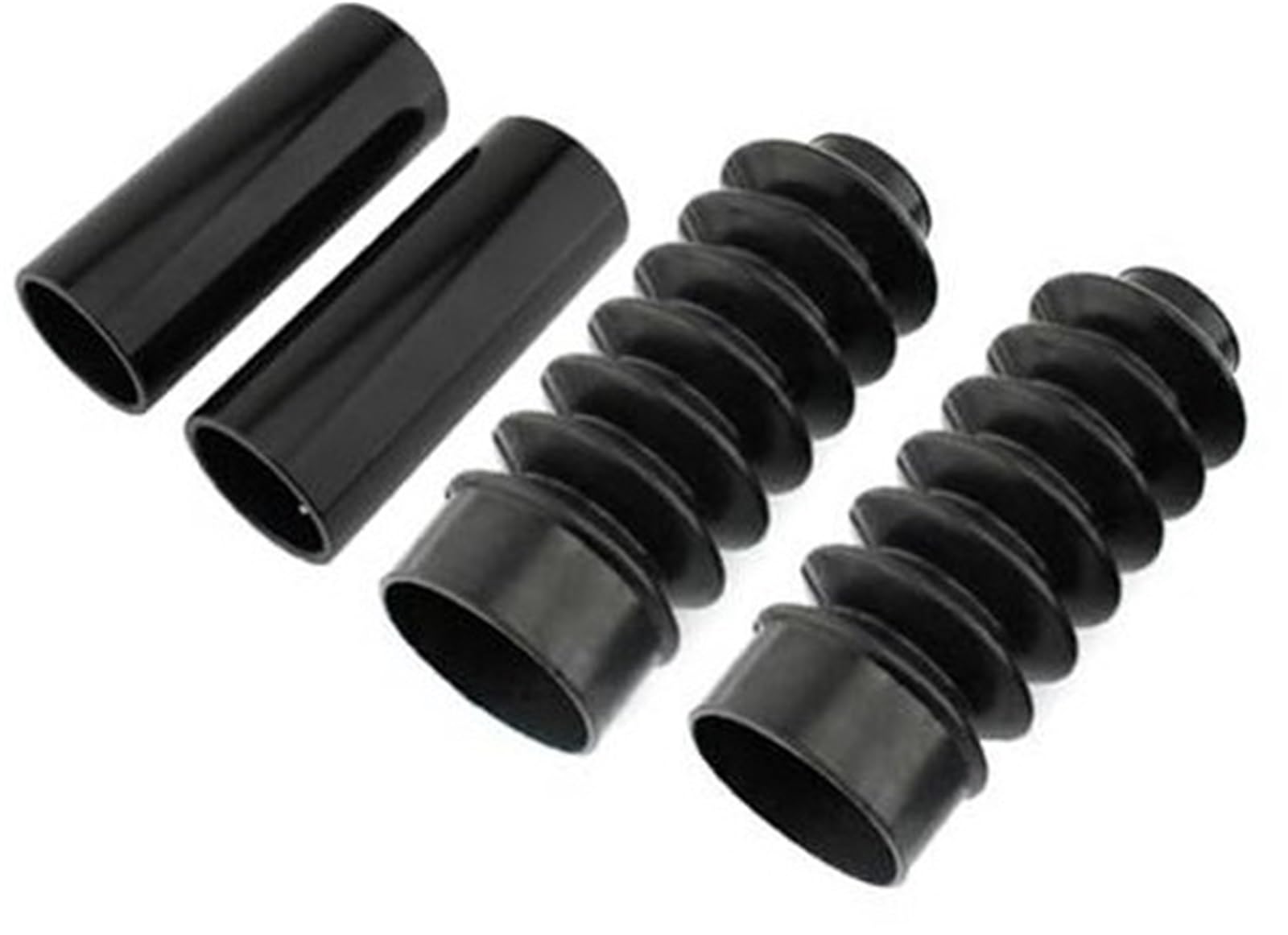 Przód, widelec Gators Gaiters Cover Dust Boot Shock Guards Silica Black, do motocykla Harley, Nightster RH975 2022-2023 Regulowana wtyczka przedniego widelca