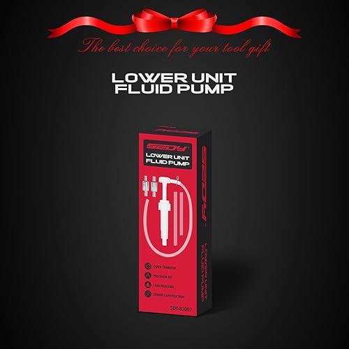 Miniatura 8 de Bomba de aceite de engranajes de unidad inferior Kit de extractor de transferencia de fluido de transmisión Motor de barco marino Motor automotriz