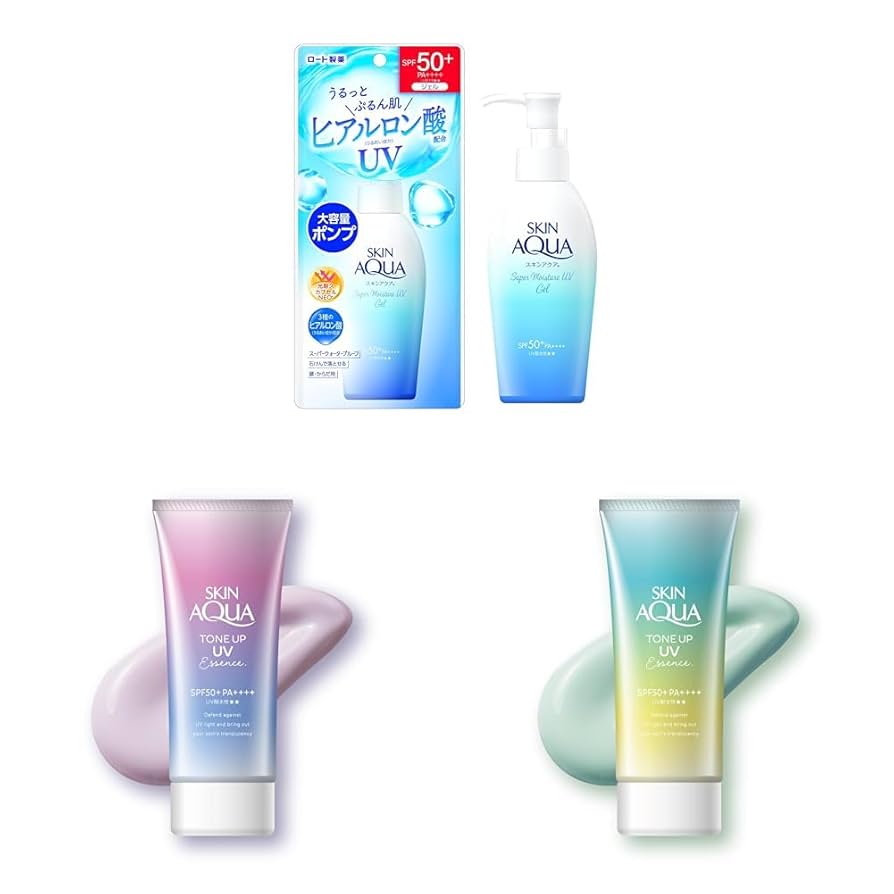 Amazon.co.jp: [Set Purchase] Skin Aqua 50+ Super Moisture