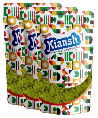 Image of Kiansh Dry fruits (Green Raisins /Hari Darakh /Kishmish, 750g)